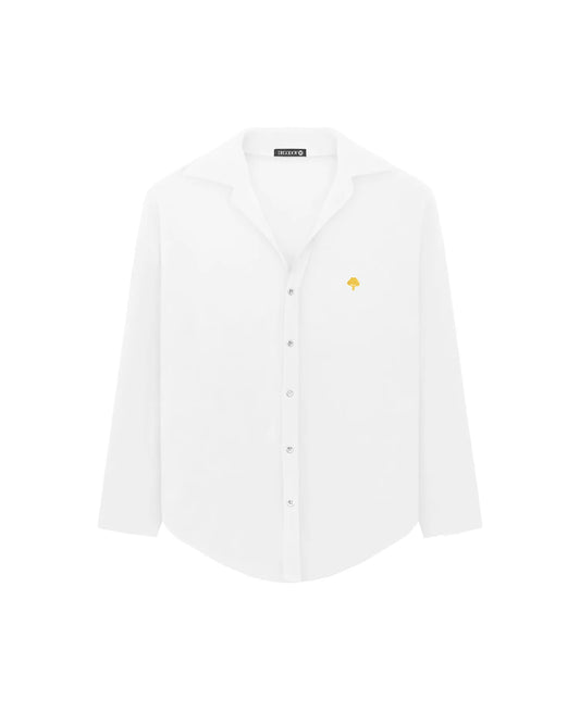 Camisa Clasica Pana Blanca
