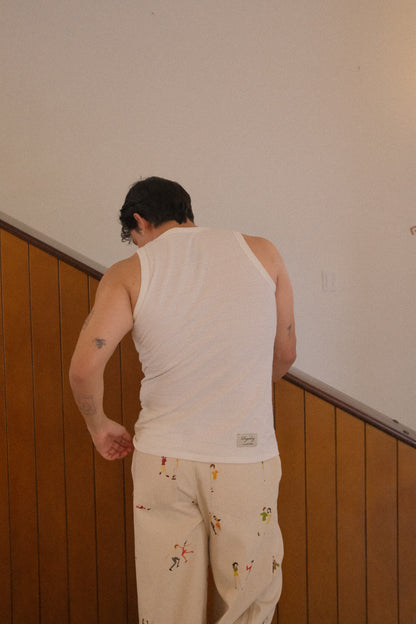 Tank Top Nostagia Blanco