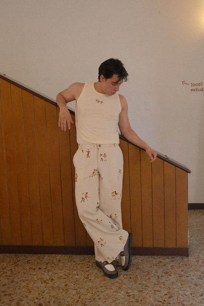 Tank Top Nostagia Mantequilla