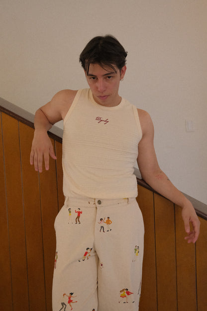 Tank Top Nostagia Mantequilla