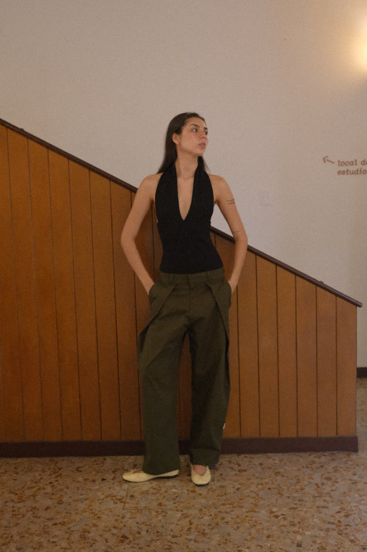 Pantalón Swing Verde