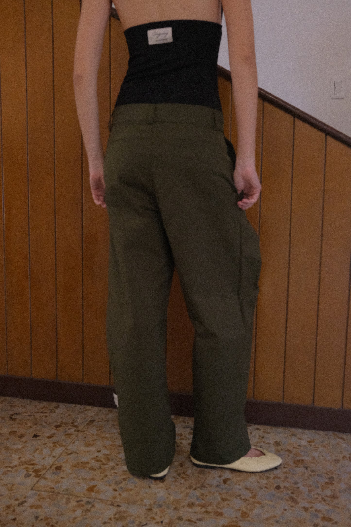 Pantalón Swing Verde
