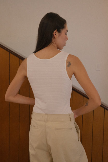 Tank Top Rencuentro Blanco