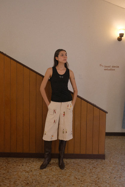 Tank Top Rencuentro Negro