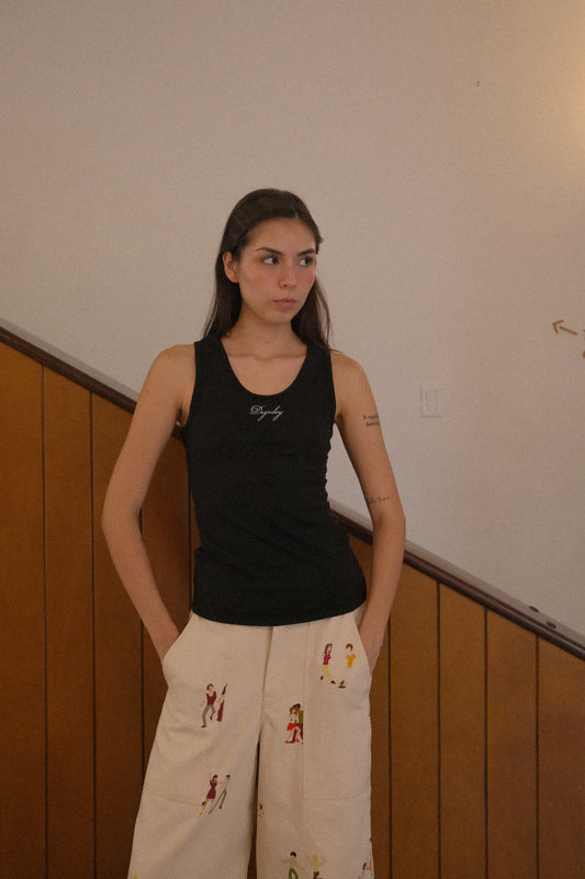Tank Top Reencuentro Negro