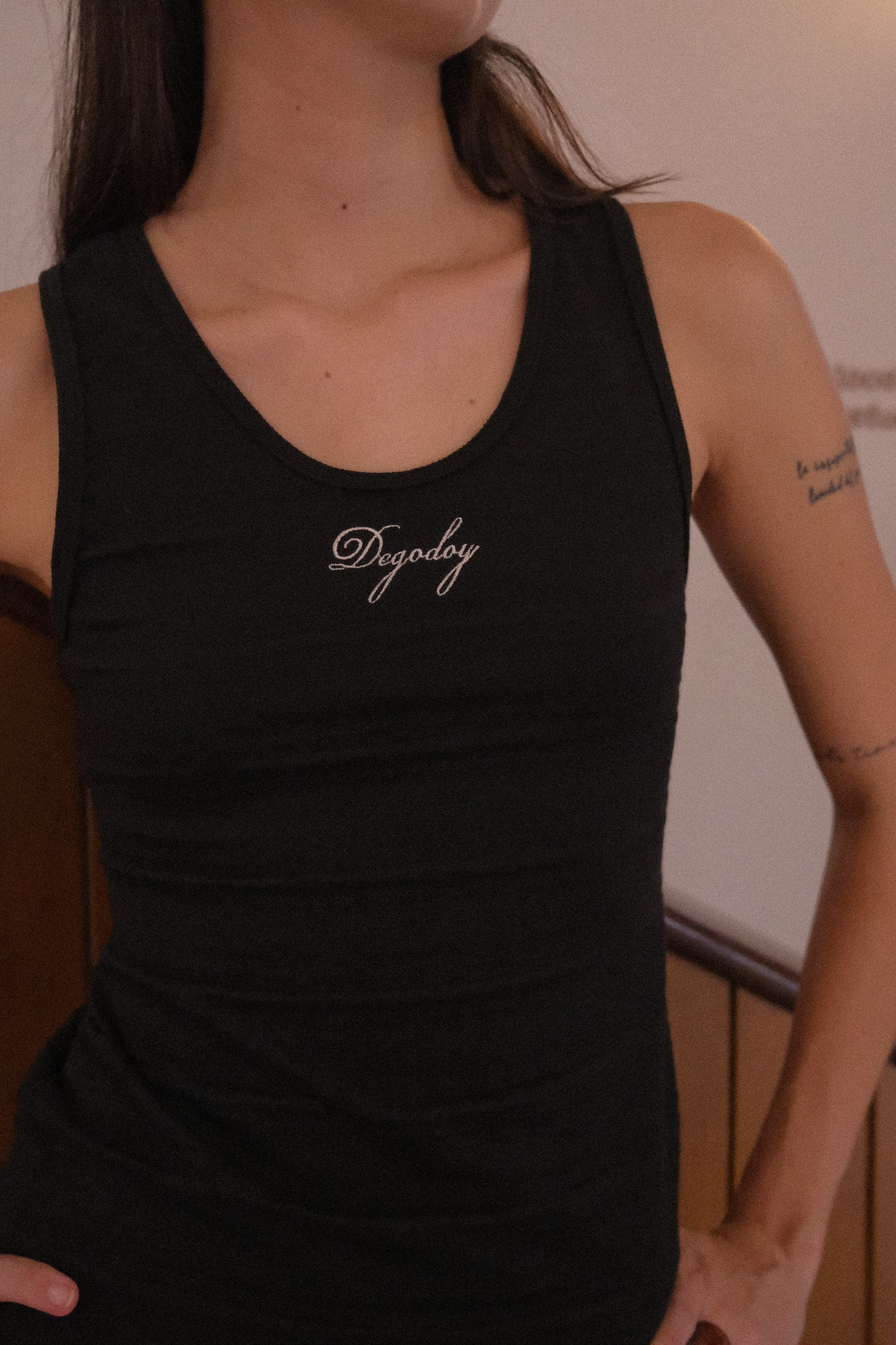 Tank Top Rencuentro Negro