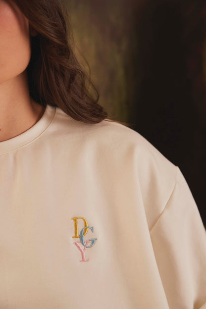 Camiseta Confort DGY Marfil