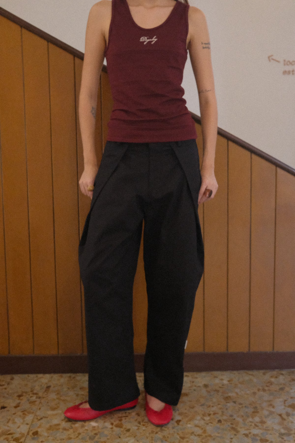 Pantalón Swing Negro