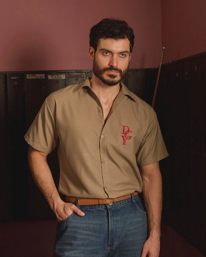 Camisa Don Justo Cafe