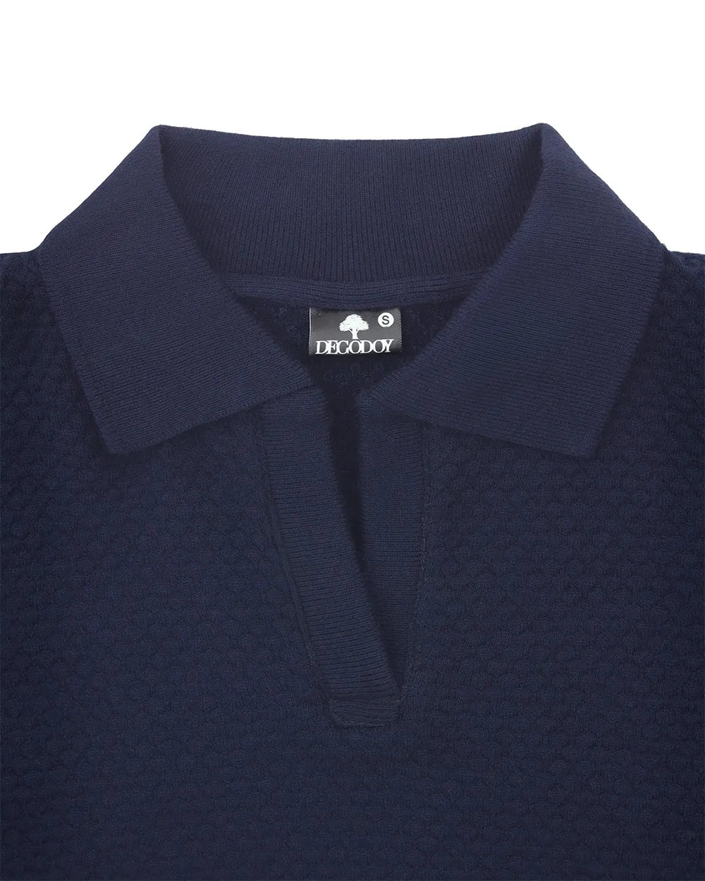 Polo tejido Azul