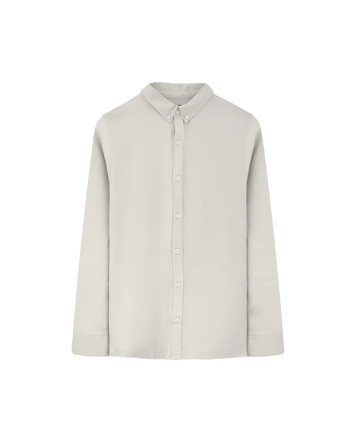 Camisa Clásica Crema