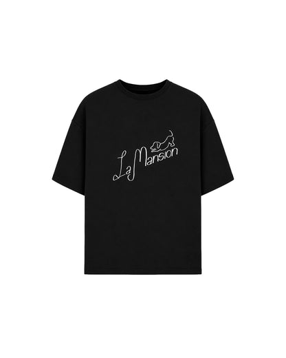 Camiseta LaMansión Negro