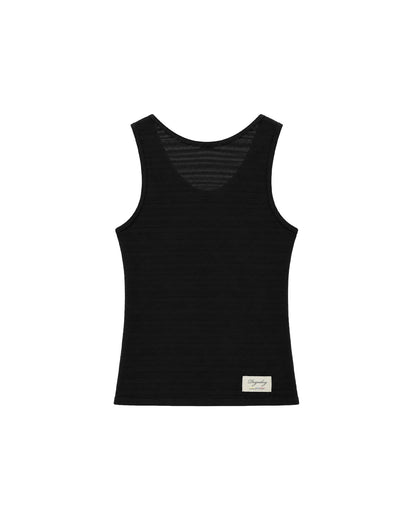 Tank Top Reencuentro Negro