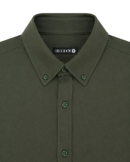 Camisa clasica Verde Army