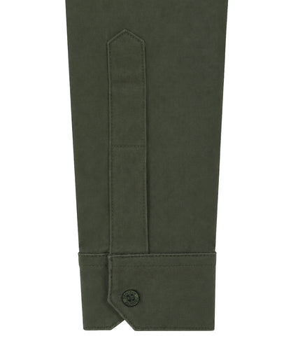 Camisa clasica Verde Army
