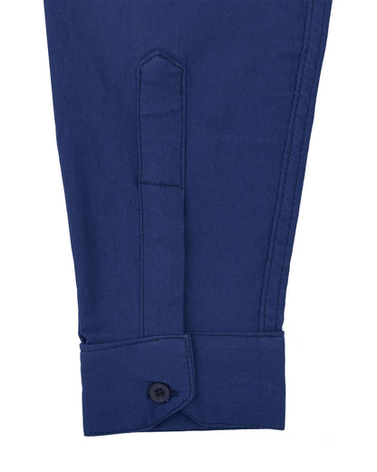 Camisa Oxford Azul Marino