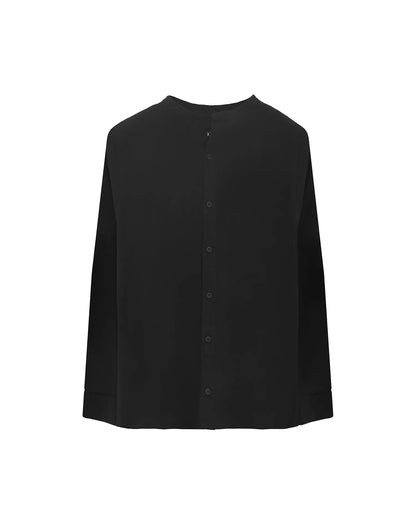 Camisa Oxford Negra