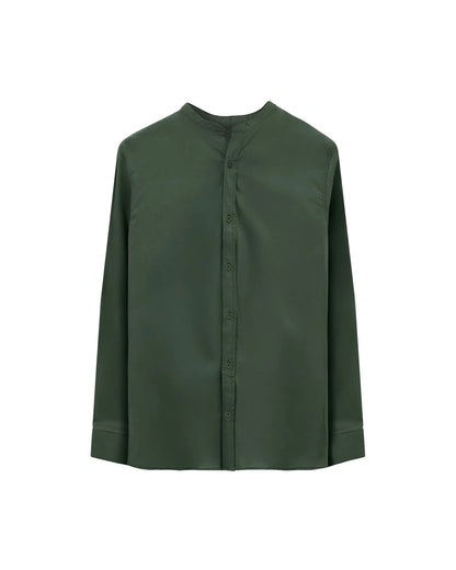 Camisa Oxford Verde