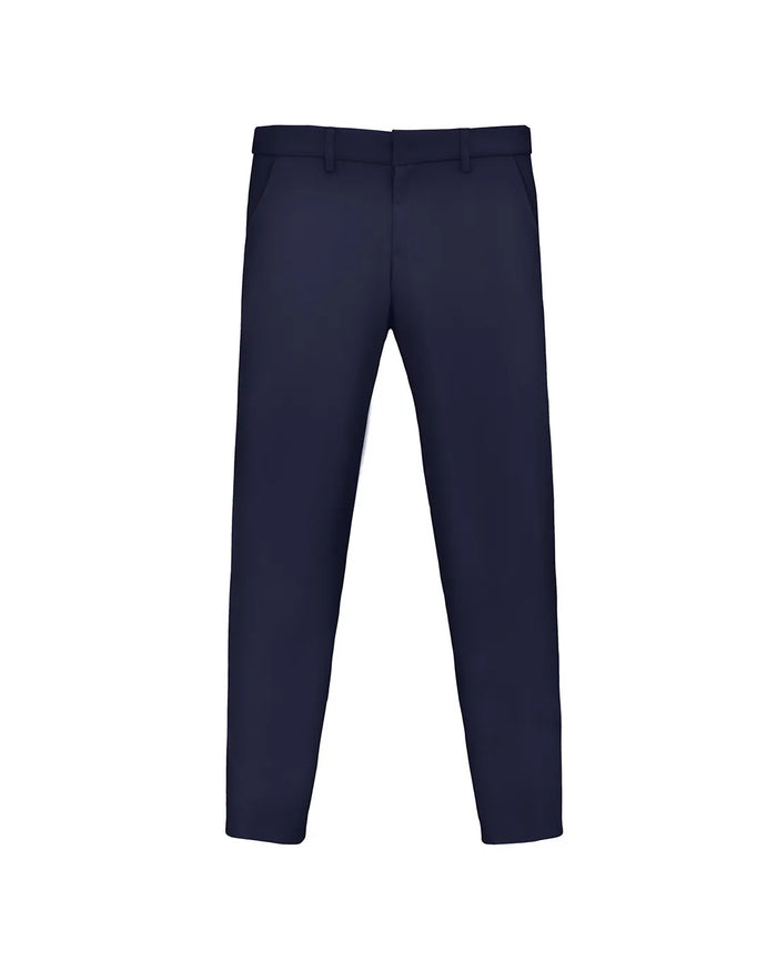 Pantalón Recto Azul