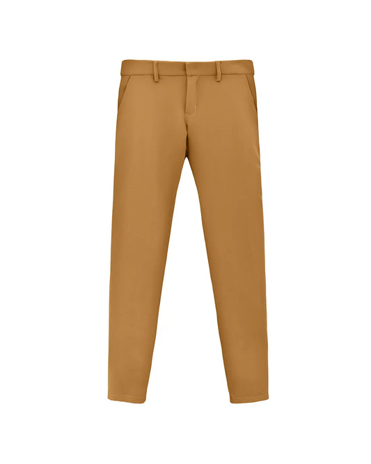 Pantalón Recto Ocre
