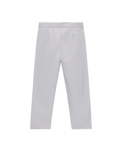 Pantalón Cuerina Gris