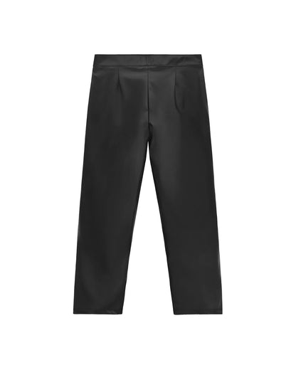 Pantalón Cuerina Negro