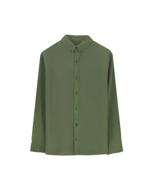 Camisa clasica Verde
